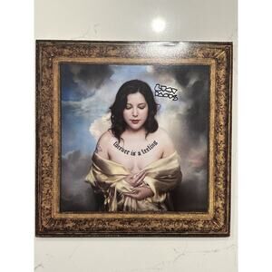 *SIGNED COVER / JACKET / SLEEVE* LUCY DACUS Forever is a Feeling CLEAR VINYL LP